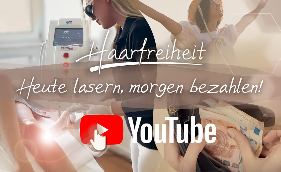 Youtube Linkbild zu einem Video über die Ratenzahlung der Preise für die Haarentfernung in Landau